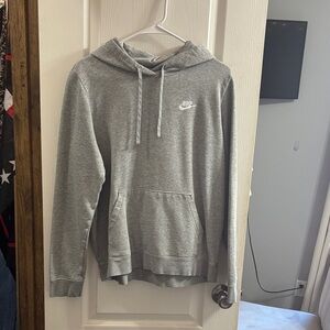 Nike Heather Gray Pullover Hoodie